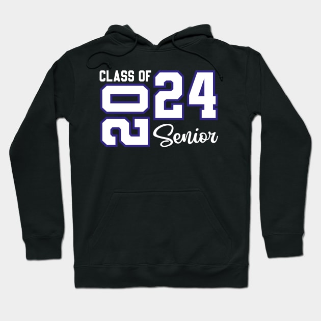 Senior Class of 2024 funny Graduation Of High Middle School Hoodie by Uniqueify